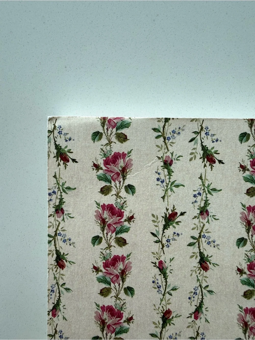 Gucci Garden Floral Stripe Notebook - Pink/Cream, Brand New